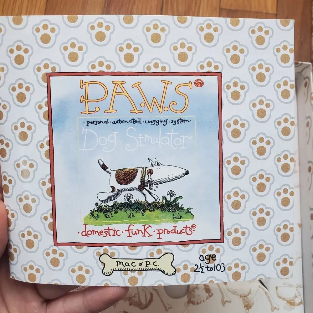 PAWS personal automated wagging system dog simulator Mac pc computer video game
